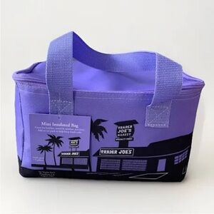 Trader Joe's Purple Mini Insulated Bag